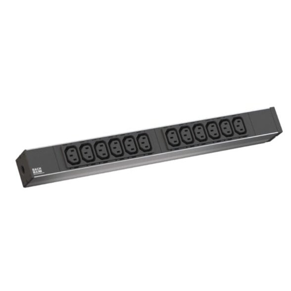 Maitinimo panelė 19'' spintai (12xC13, 220V, įeinanti jungtis schuko) Maitinimo panelė 19'' spintai (12xC13, 220V, įeinanti jungtis schuko)
