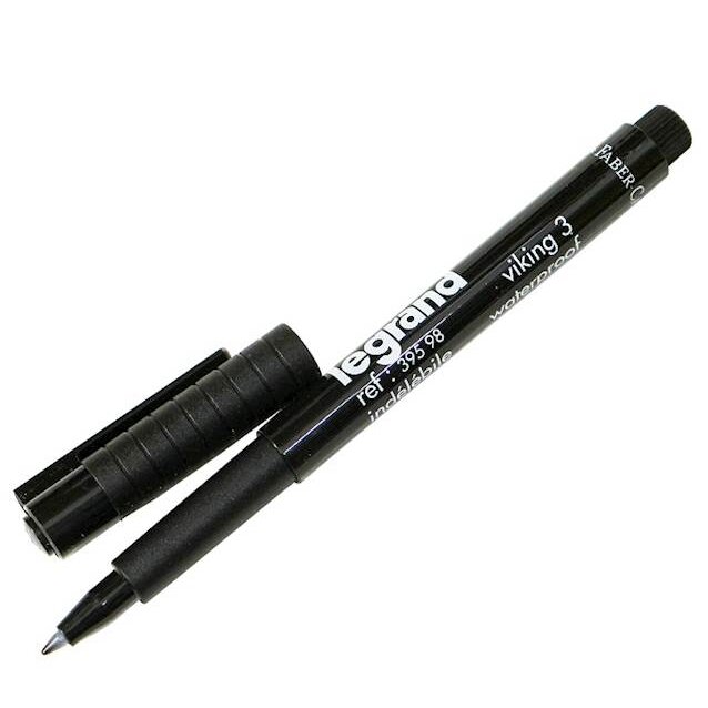 Marker LEGRAND 039598 (black, thin)