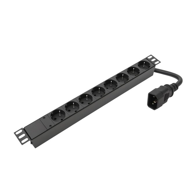 Maitinimo panelė 19'' 8x220V LK-BL-G10P08/P Maitinimo panelė 19'' 8x220V LK-BL-G10P08/P