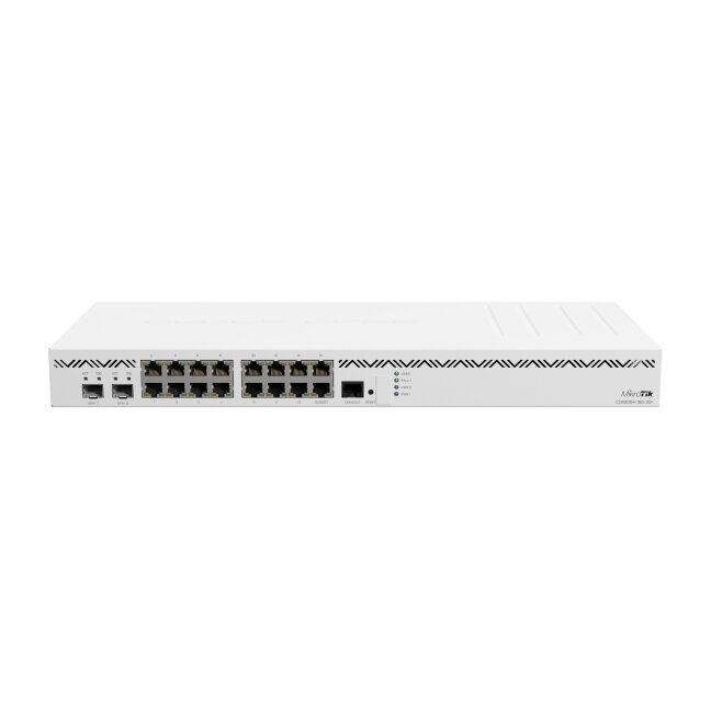 18-port router Mikrotik CCR2004-16G-2S+ 18-port router Mikrotik CCR2004-16G-2S+