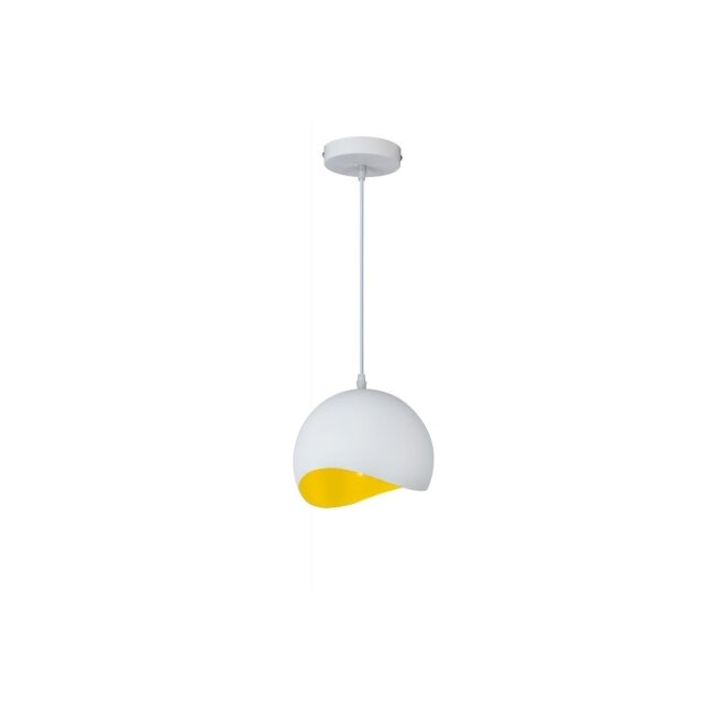 MAVIA lubinis LED šviestuvas (E27, 40 W, IP20, baltas, vidus auksinis, apvalus) GTV OS-MAV-08-DEC MAVIA lubinis LED šviestuvas (E27, 40 W, IP20, baltas, vidus auksinis, apvalus) GTV OS-MAV-08-DEC