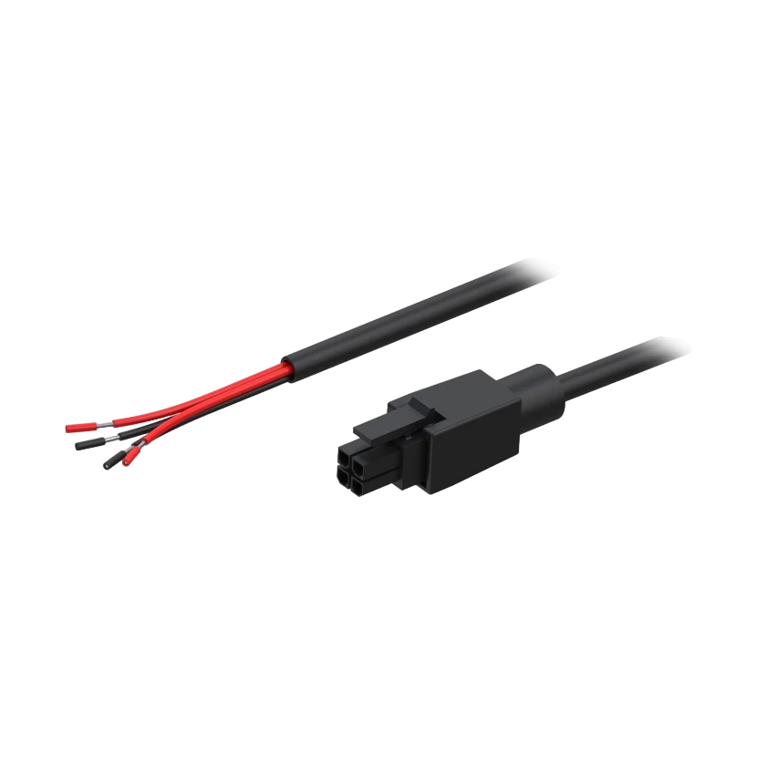 Power cable with 4-pin connector to contact block Teltonika PR2PL15B