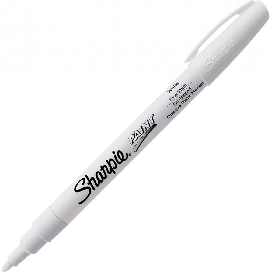 Markeris Sharpie (2mm, baltas) Markeris Sharpie (2mm, baltas)