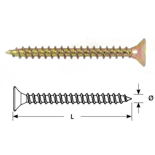 Medsraigtis STARFIX H4,0x70/F (33vnt) Medsraigtis STARFIX H4,0x70/F (33vnt)