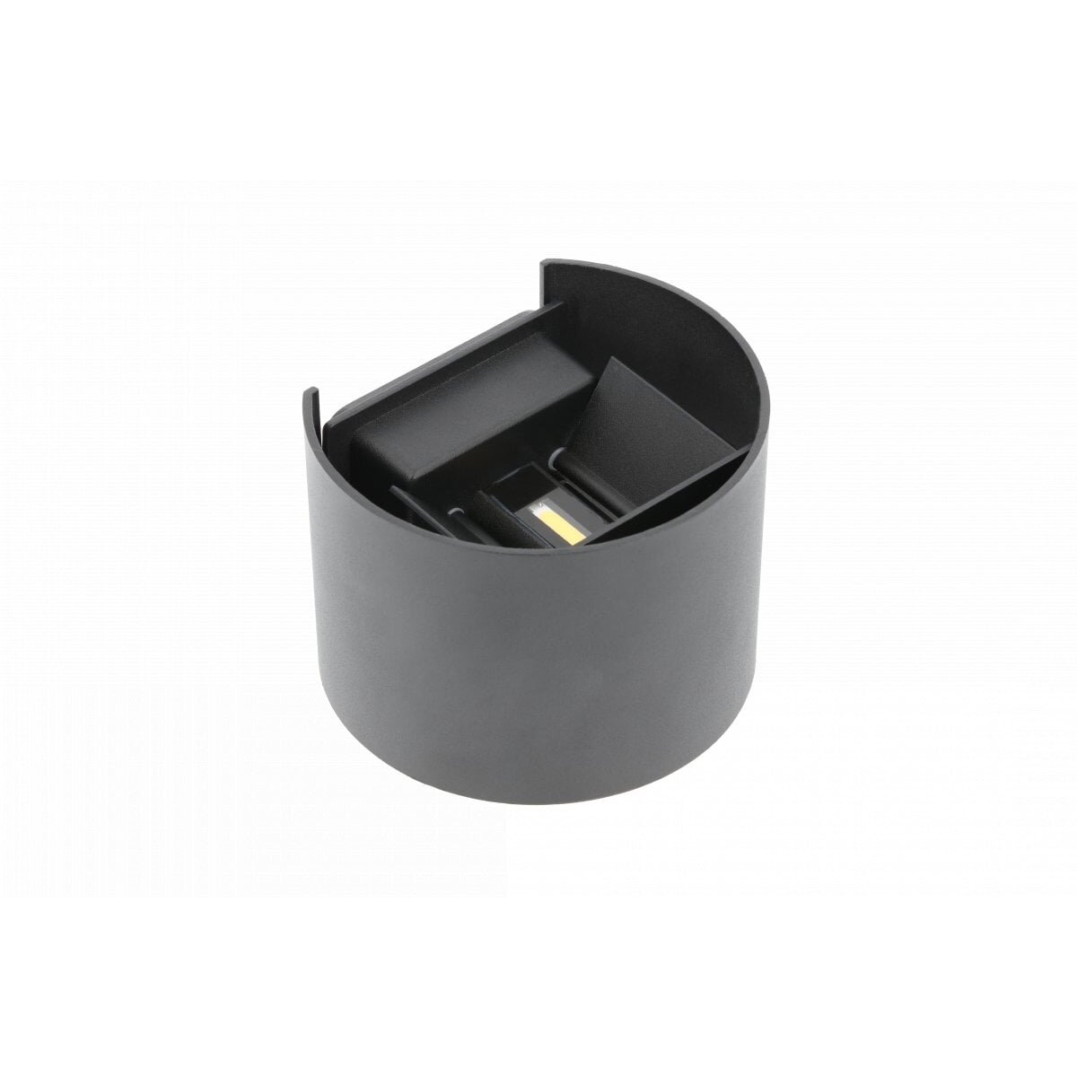 MISSOURI facade adjustable oval lamp (grey, 540lm, 7W, IP54) GTV LD-MISS7WOS-NB