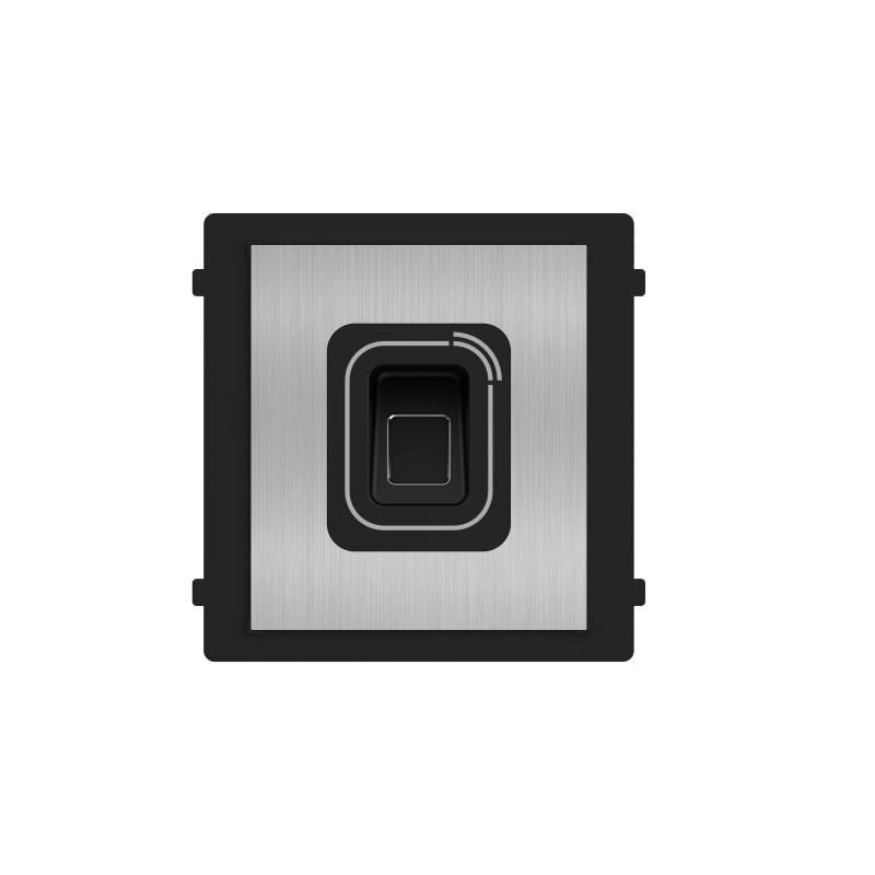 Mifare ir pirštų atspaudų skaitytuvo modulis SP praėjimo sistemai Hikvision DS-KD-MFB/S (IP65, RS-485)