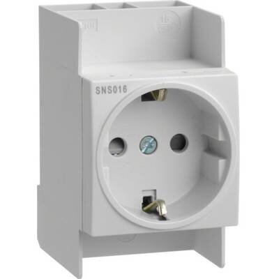 Modulinis kištukinis lizdas Hager SNS016 (16A, 250V, 2P+E)