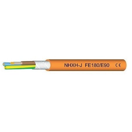 NHXH FE-180/E90 5x6 nedegus behalogenis kabelis Eupen (1m) NHXH FE-180/E90 5x6 nedegus behalogenis kabelis Eupen (1m)