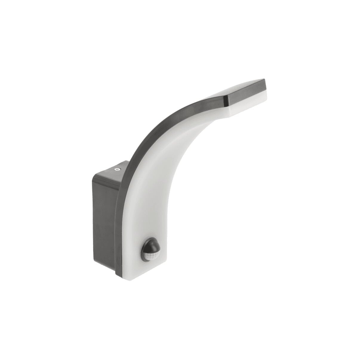 NICE lamp with motion sensor (black, 1900 lm, 20 W, 4000K, IP65) GTV LD-NIC20W-DIM-40