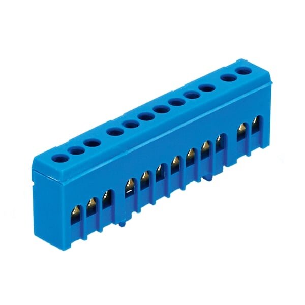 Nulinis gnybtas N7H Cu 7x16 mm2 Morek MAD1007N15 (mėlynas) Nulinis gnybtas N7H Cu 7x16 mm2 Morek MAD1007N15 (mėlynas)
