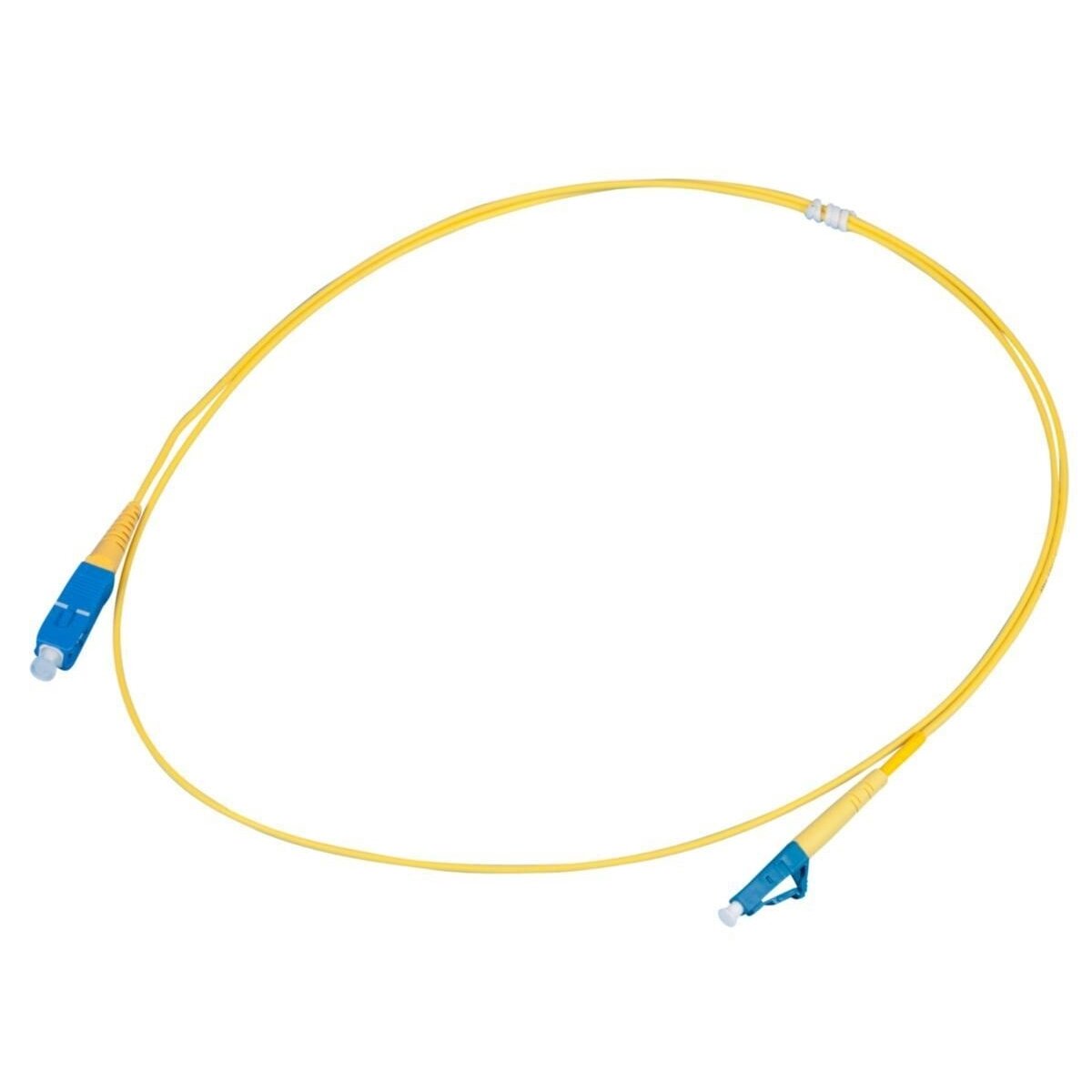 Optinis laidas SC/UPC–LC/UPC SM simplex (G657A, 3 mm, LSZH, 1 m) Optinis laidas SC/UPC–LC/UPC SM simplex (G657A, 3 mm, LSZH, 1 m)