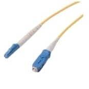 Optinis jungiamasis laidas LC/UPC–SC/UPC (SM duplex, G652D, 3mm, 1m) Optinis jungiamasis laidas LC/UPC–SC/UPC (SM duplex, G652D, 3mm, 1m)