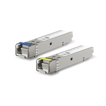 Optinis Integruojamas keitiklis Ubiquiti UniFi SM-1G-S SFP (1 kompl.) Optinis Integruojamas keitiklis Ubiquiti UniFi SM-1G-S SFP (1 kompl.)
