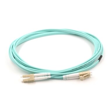 Optinis jungiamasis laidas LC/UPC–LC/UPC (Simplex, OS1/OS2, LSZH, SM, 2m/3mm)