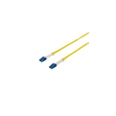 Optinis jungiamasis laidas LC/UPC–LC/UPC (Simplex, OS1/OS2, LSZH, SM, 5m/3mm)