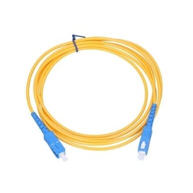 Optinis laidas SC/UPC–SC/UPC SM (5m, simplex, OS1/OS2, G657A1, 9/125µm, LSZH)