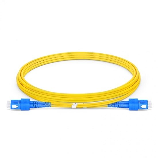 Optinis jungiamasis laidas SC/UPC-SC/UPC SM Duplex (1 m., 3mm) Optinis jungiamasis laidas SC/UPC-SC/UPC SM Duplex (1 m., 3mm)