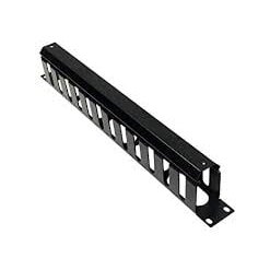 Panel for cable sorting 19" for 1U cabinet