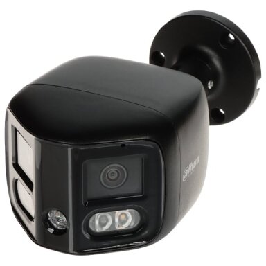 Panoramic camera Dahua IPC-PFW3849S-A180-E2-AS-PV-280B F2.8 (Black, 2×4 MP, 180°, IR+LED 25 m, IP67)