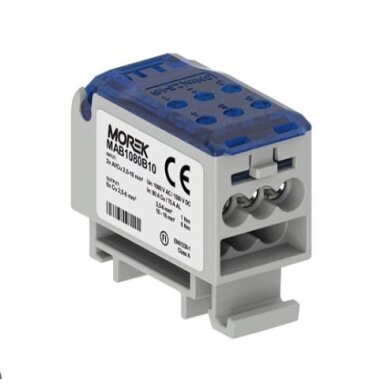 Distribution terminal Morek OJL80A (blue) MAB1080B10