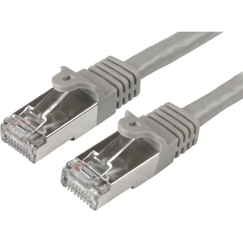 Patch cable (1m, S/FTP, CAT6, LSZH, gray) Patch cable (1m, S/FTP, CAT6, LSZH, gray)