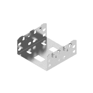 Perforated channel connection LUFJ200H60 (90°)