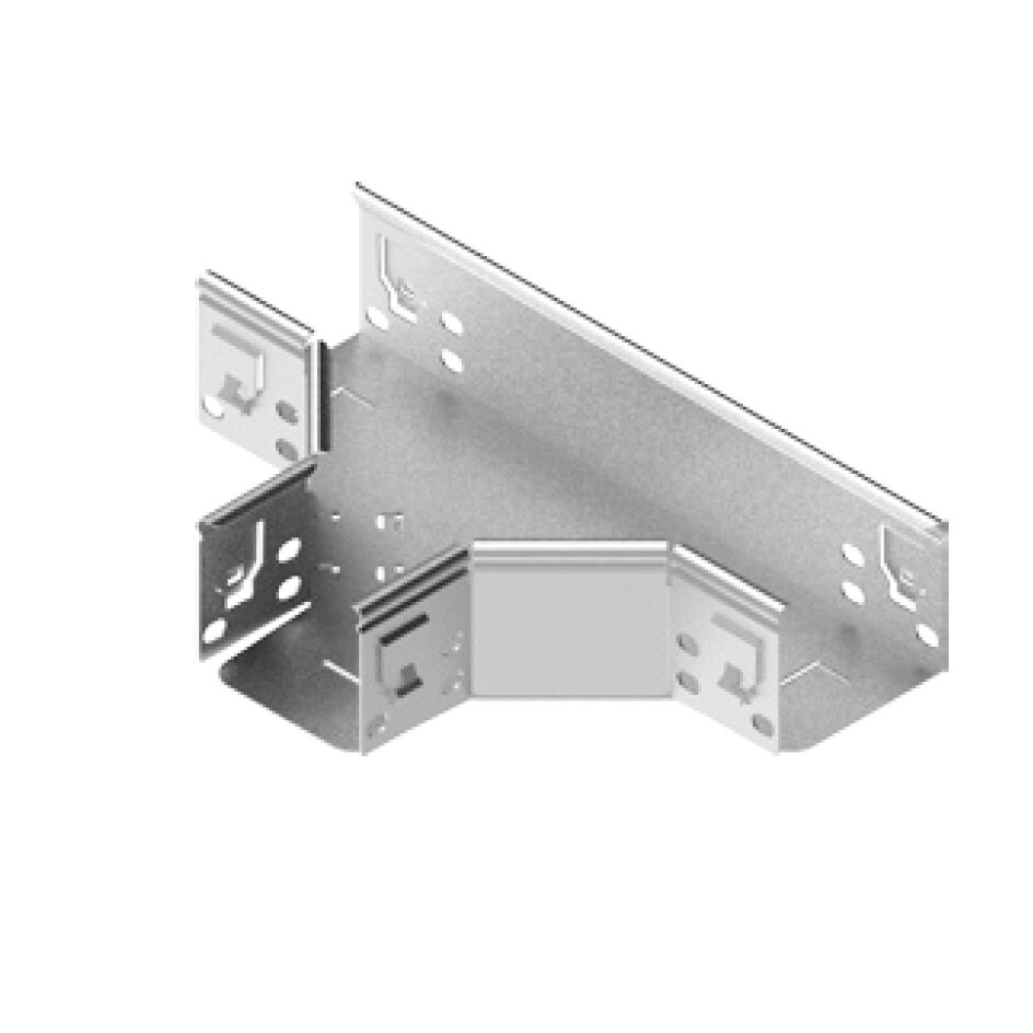 Perforated channel T-connector BAKS TKFLJ75H60