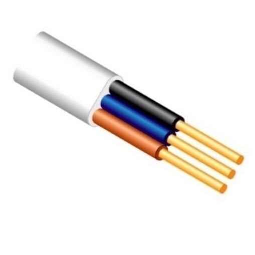 Flat installation cable YDYp 3x1.0 (100 m)