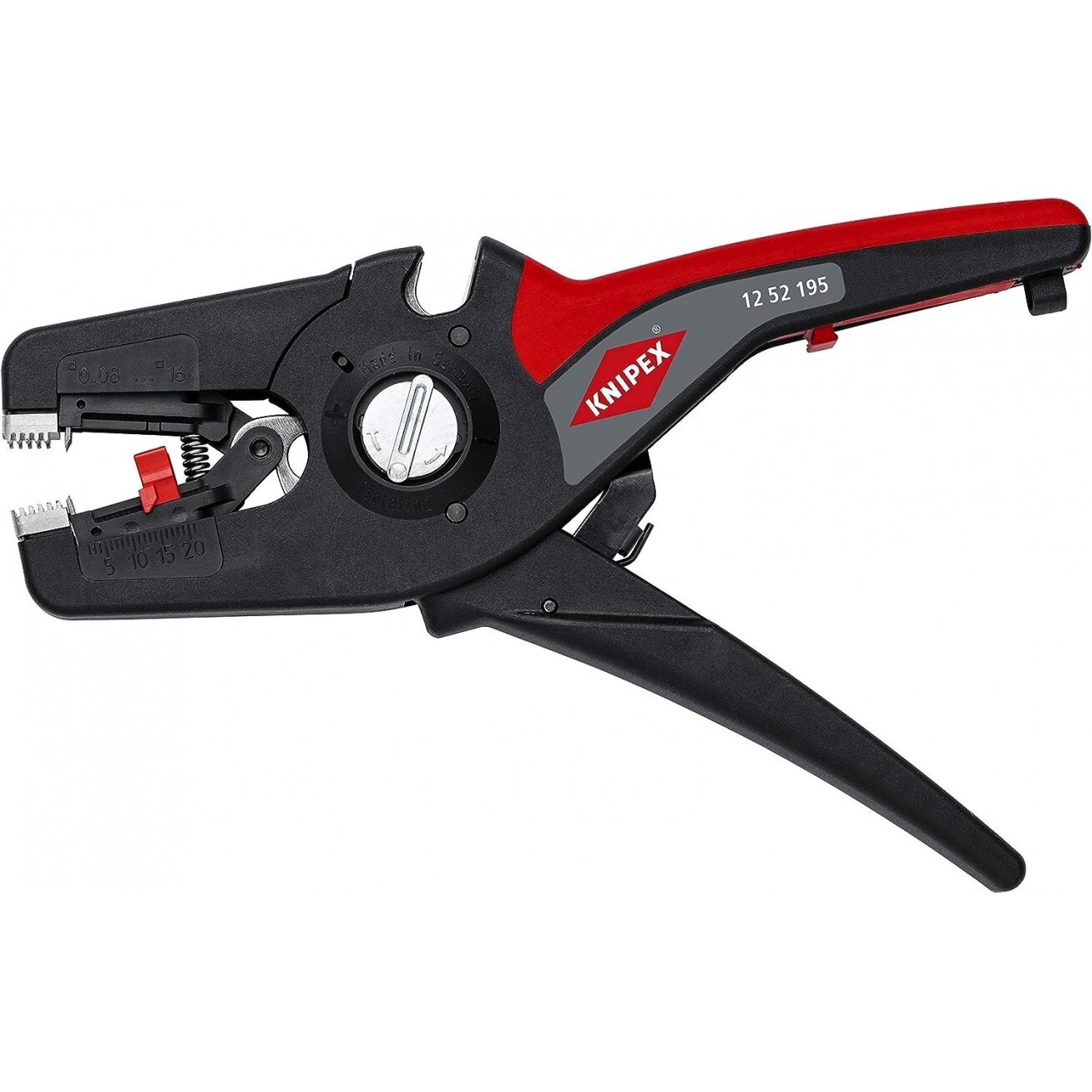 Professional wire stripping pliers PreciStrip KNIPEX 1252195 (0.08-16mm)