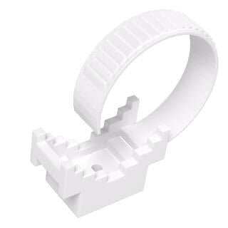 Prisukamas laikiklis kabeliui su dirželiu Radpol UP-30 (baltas, 12-30mm, 100vnt.) Prisukamas laikiklis kabeliui su dirželiu Radpol UP-30 (baltas, 12-30mm, 100vnt.)