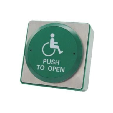 Exit system button K-S886H (EXIT, green, surface)