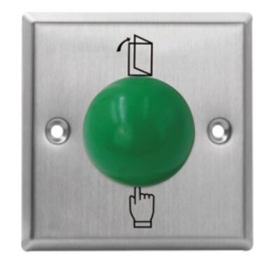 Exit system button K-SM50 (EXIT, green, narrow)