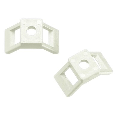 Screwable strap holder Haupa (white)