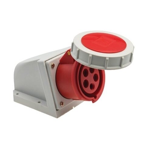 Industrial electric socket Pawbol B.1938 (16A, 5P, 400V, IP67)