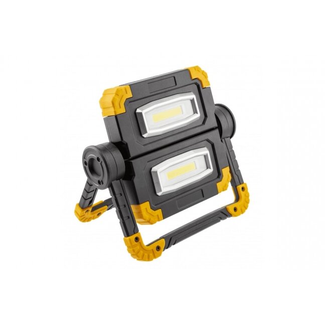 Prožektorius GTV LD-WORKY-2X10W-64 (6400K, 1200lm, IP44,5000mAh) Prožektorius GTV LD-WORKY-2X10W-64 (6400K, 1200lm, IP44,5000mAh)