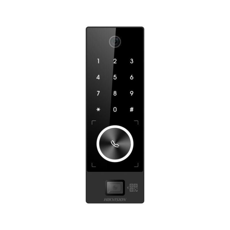 Praėjimo kontrolės terminalas ir telefonspynė Hikvision DS-K1T510MBWX-QRE1