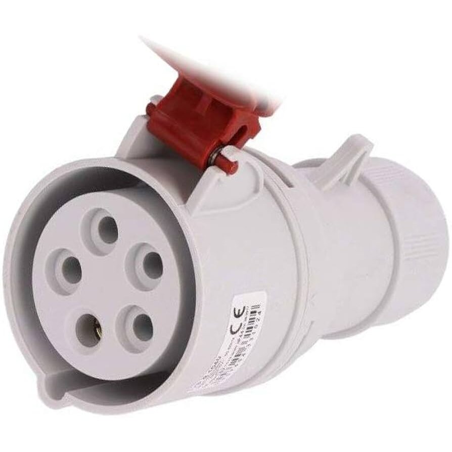 Industrial portable electric socket Pawbol B.1042 (32A, 5P, 400V, IP44)