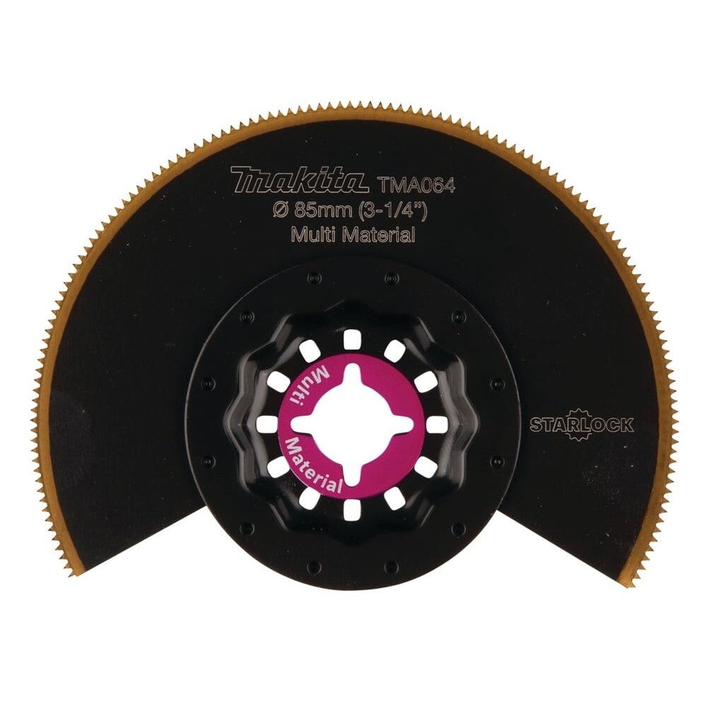 85mm semicircular saw blade MultiTool Starlock Makita B-64973