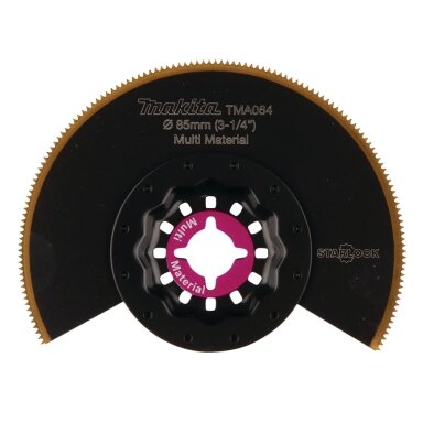85mm semicircular saw blade MultiTool Starlock Makita B-64973