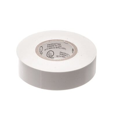 PVC tape 20m (white)