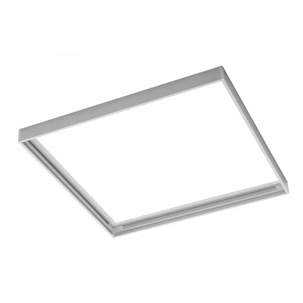 Surface-mounted aluminium white frame for LED panels Type King, Prince, Innovo GTV GT-RM60X60-00