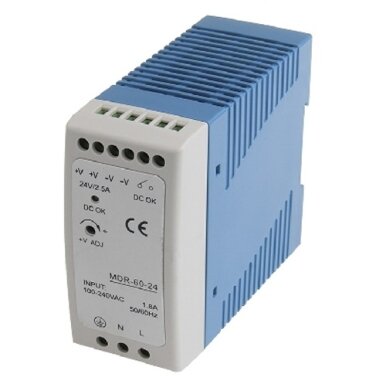 Adjustable power supply MDR-60-12