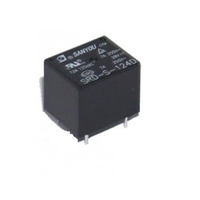 Rėlė 24V 12A SRD-S-112D Rėlė 24V 12A SRD-S-112D
