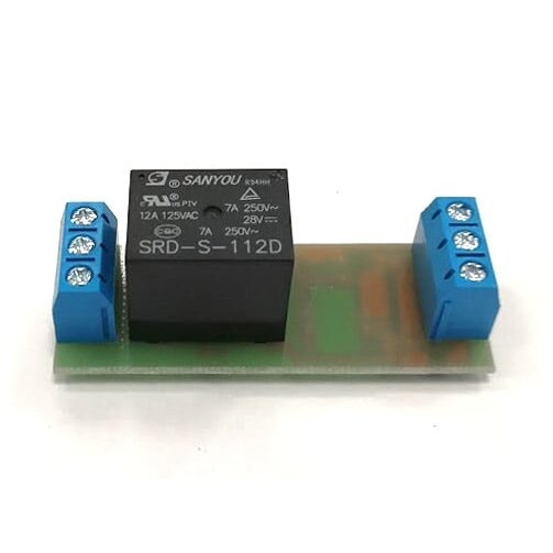 Relės blokas 12V 12A SRD-S-112D (su kontaktinėmis kaladėlėmis) Relės blokas 12V 12A SRD-S-112D (su kontaktinėmis kaladėlėmis)