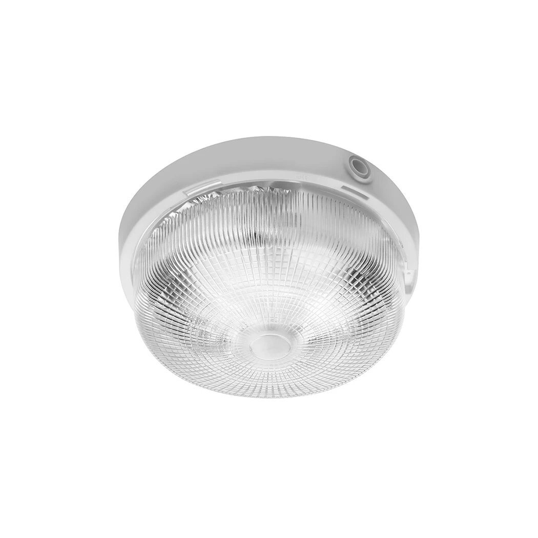RINGO round lamp (white, E27, IP44, max. 100 W) GTV OS-RINGO1-00