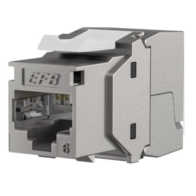 RJ45 Keystone lizdas EFB E-20072 (Cat.6, STP, 250 MHz) RJ45 Keystone lizdas EFB E-20072 (Cat.6, STP, 250 MHz)