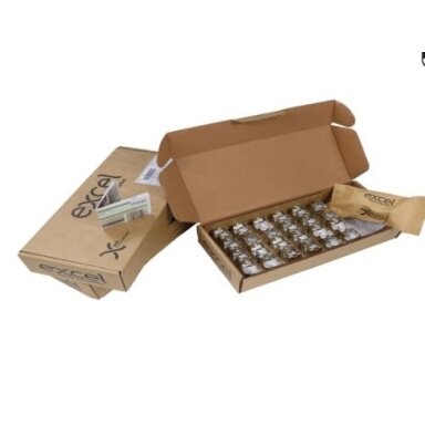 RJ45 Keystone lizdas Excel 100-181-24 (Cat.6A, FTP, 24 vnt.) RJ45 Keystone lizdas Excel 100-181-24 (Cat.6A, FTP, 24 vnt.)