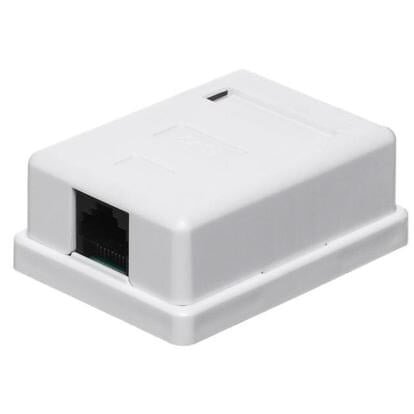 RJ45 outlet LK-SB40 (Cat6, STP, surface mount)