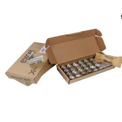 RJ45 Keystone lizdas Excel 100-181-24 (Cat.6A, FTP, 24 vnt.) RJ45 Keystone lizdas Excel 100-181-24 (Cat.6A, FTP, 24 vnt.)