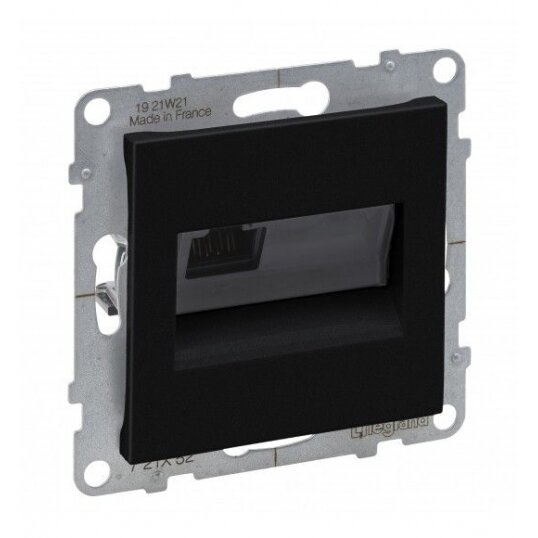 RJ45 UTP 6 socket SUNO Legrand 721152 (black)